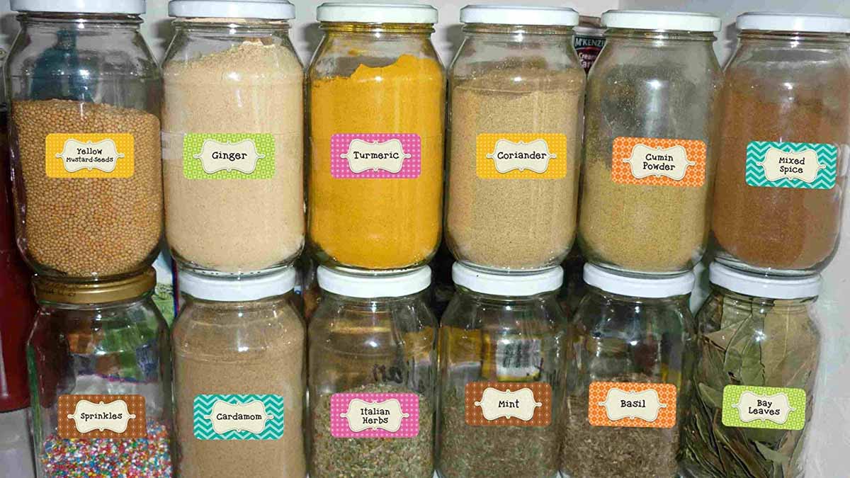 ways to label container without using label maker in hindi