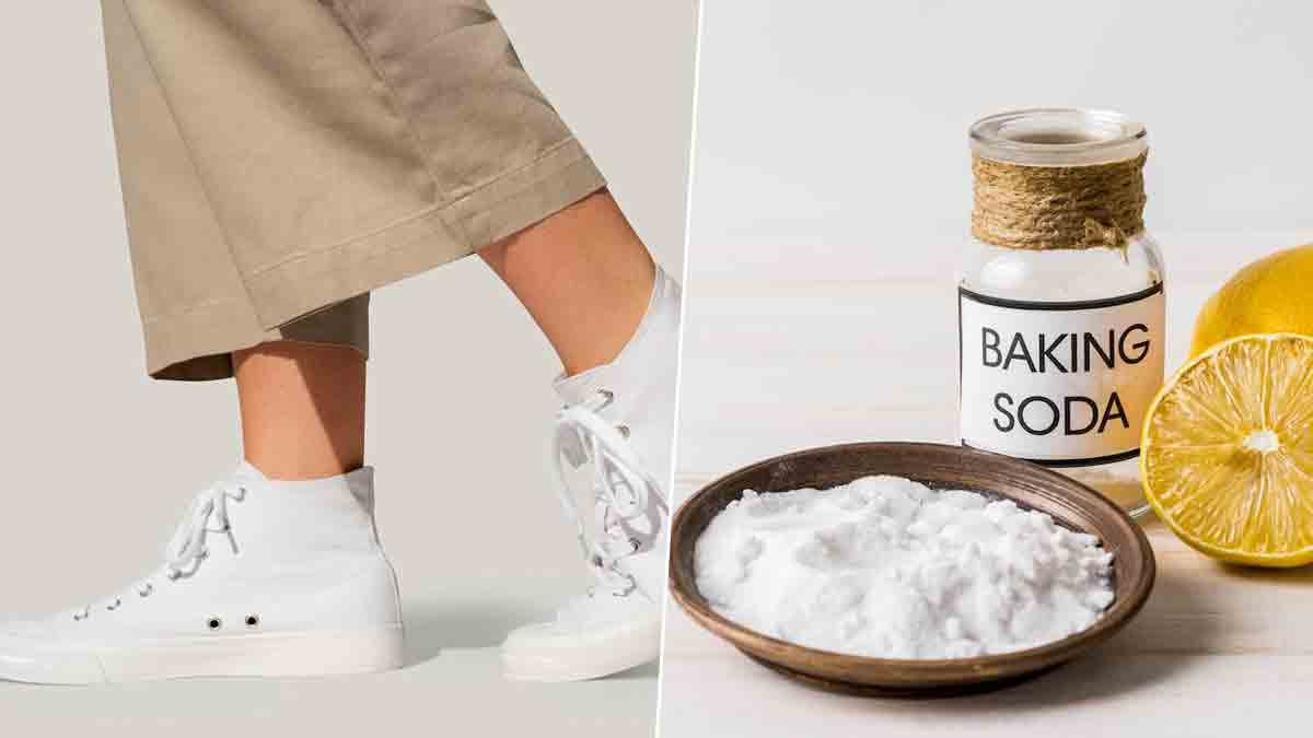 white shoes cleaning hacks