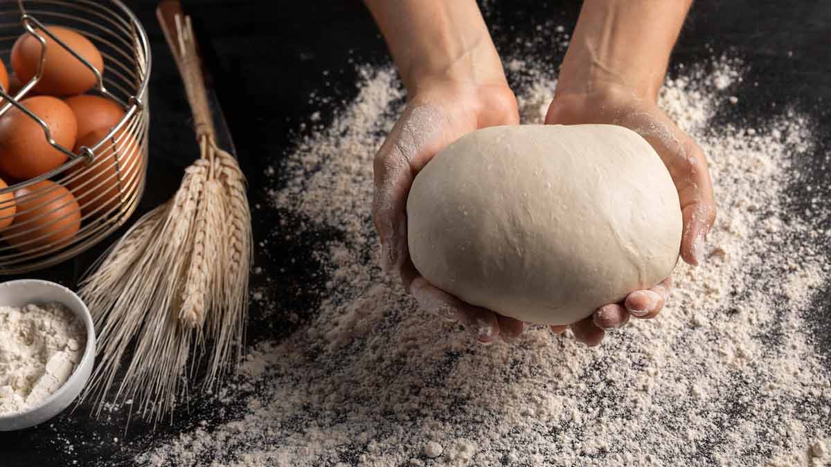 How to use dough for cooker leakage