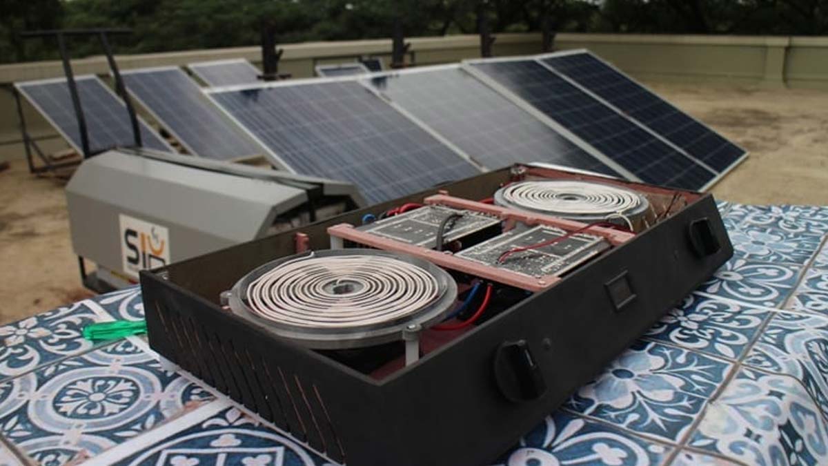 Solar stove in hindi