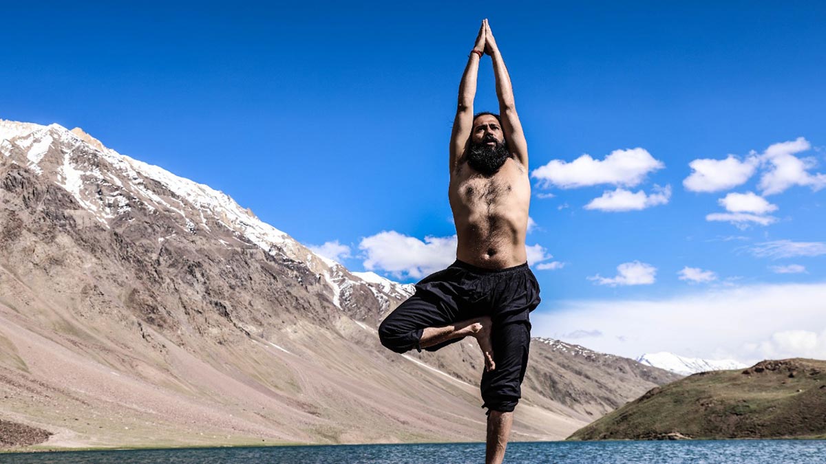 Vrikshasana for heavy thighs