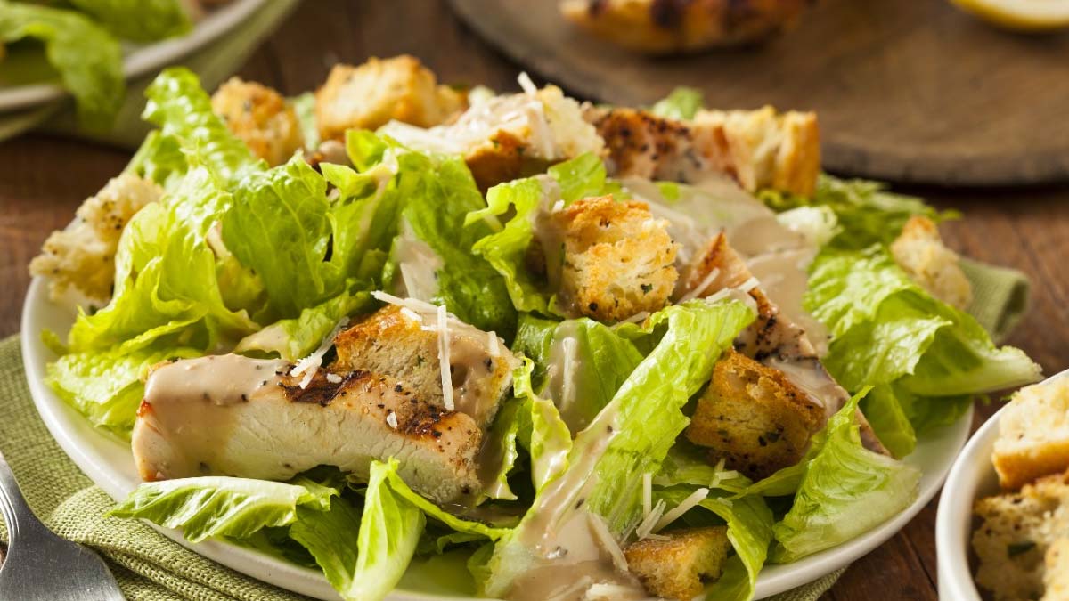 chicken caesar salad