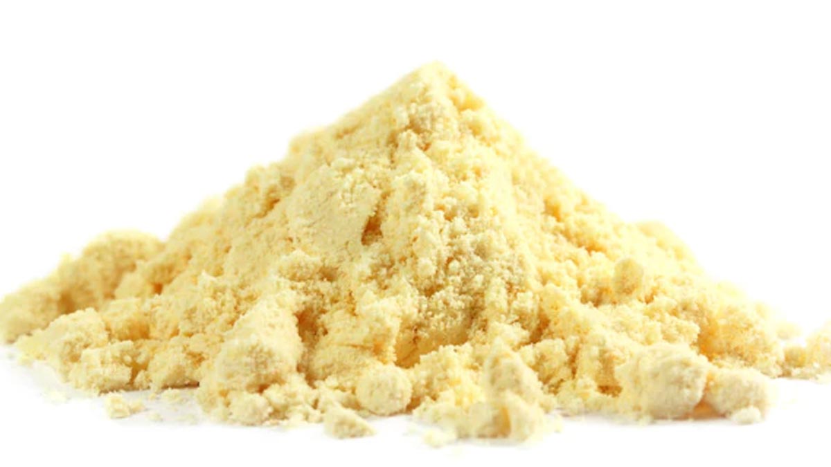 chickpea flour pack for removing facial hair