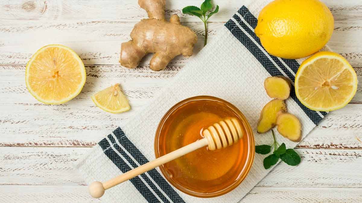 शहद और नींबू का रस dark skin care tips