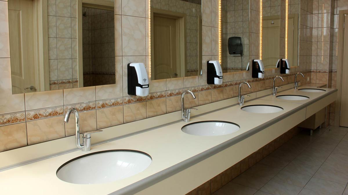 dont use soap in public toilet