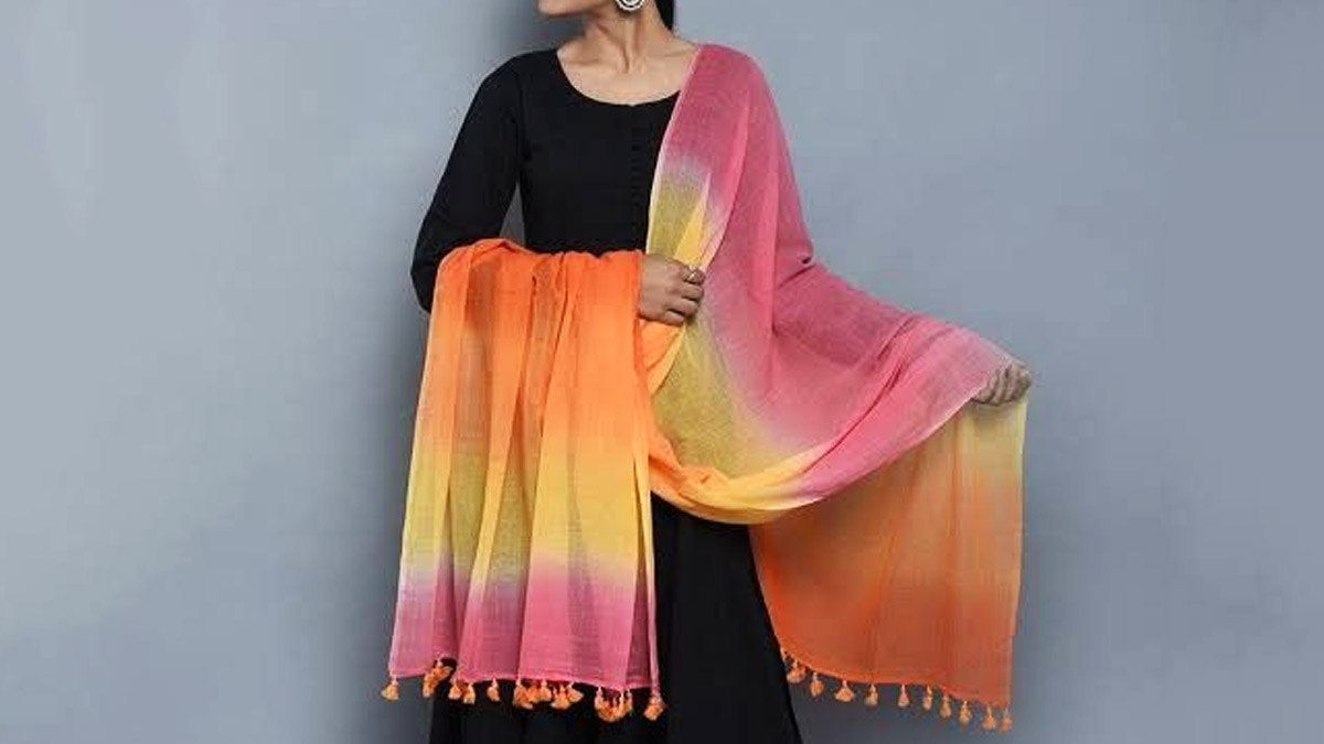 शेडेड दुपट्टे dupatta designs with price