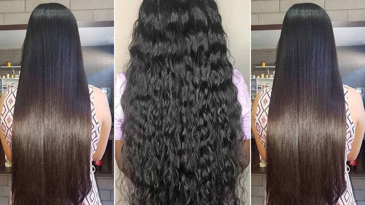 Straight Hair| नेचुरल तरीकों से बाल सीधे कैसे करें| Baal Straight Karne Ke  Tarike | how to straighten hair at home | HerZindagi