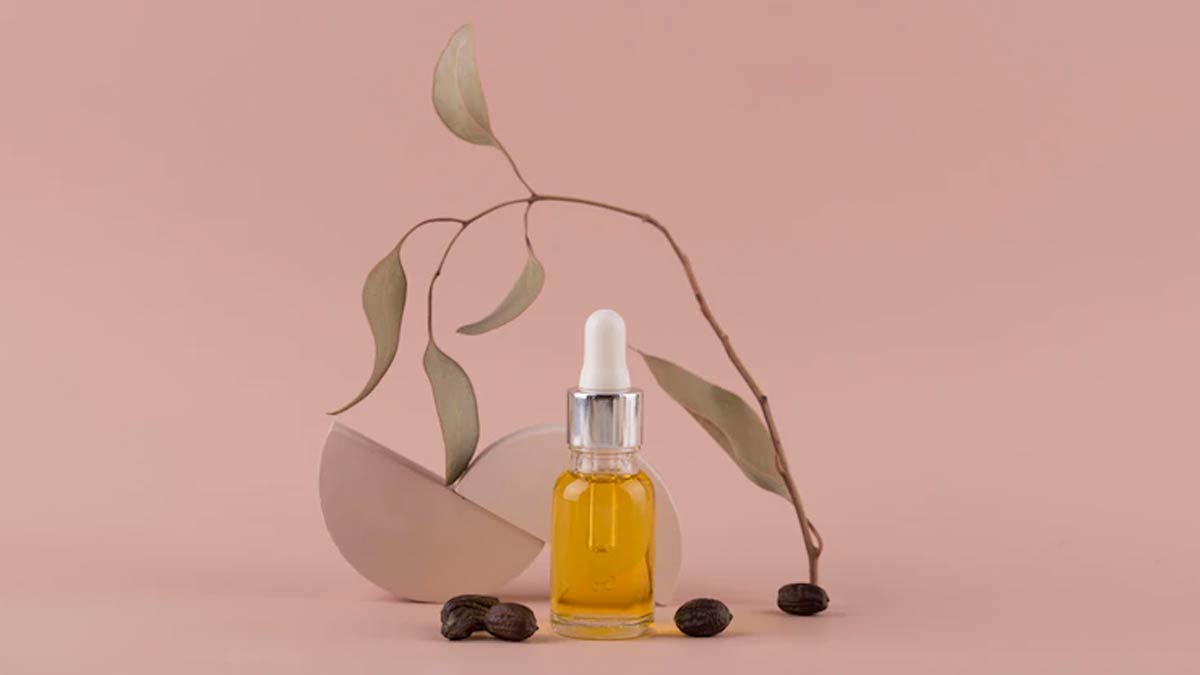 jojoba oil or mint oil