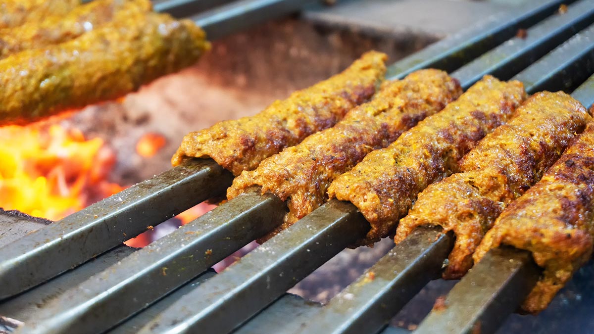 kebabs chandni chowk food