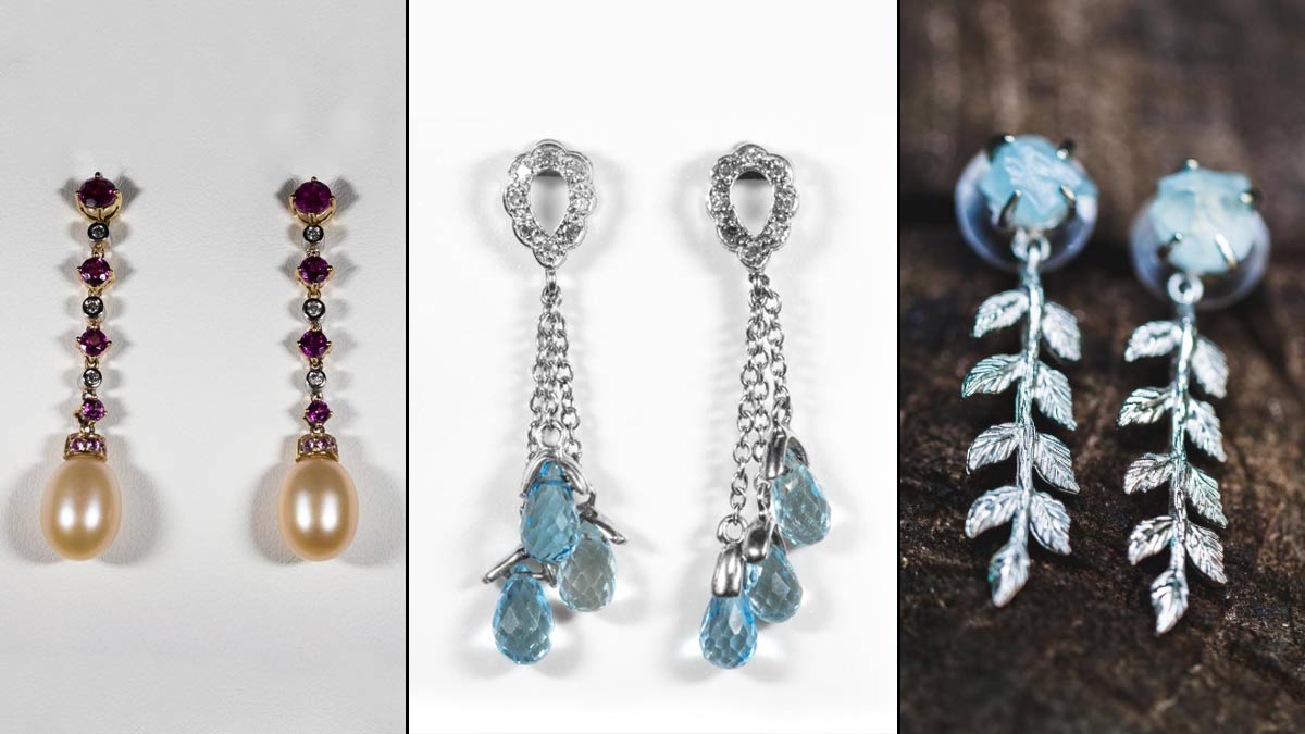 know the difference between drop and dangle earrings