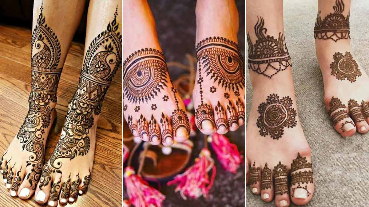 Mehandi design hi-res stock photography and images - Alamy