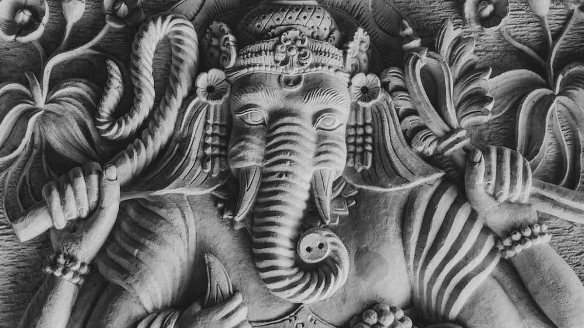 lord ganesh eco friendly murti