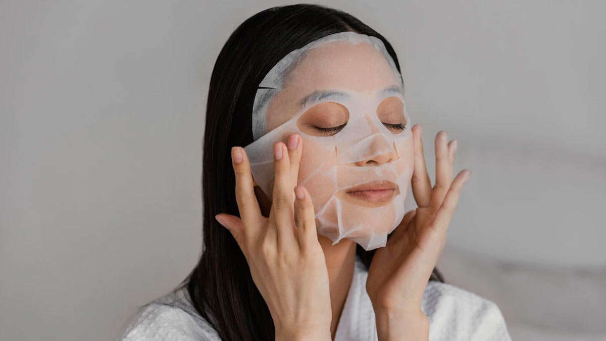 make sheet mask at home for dry skin