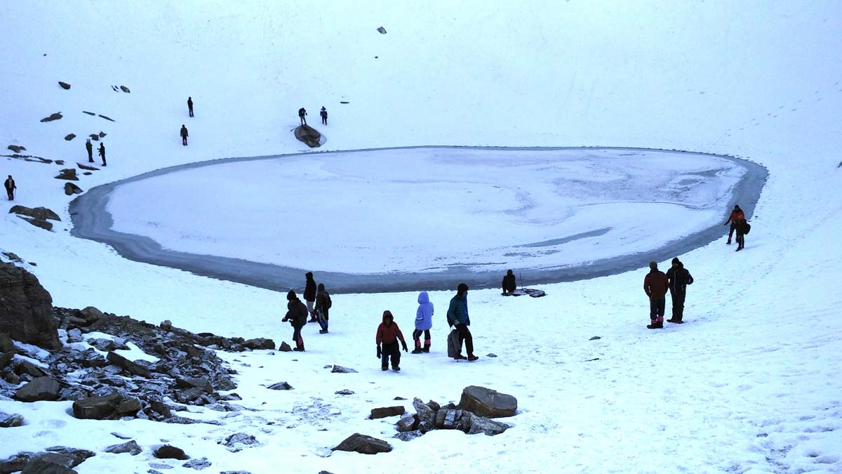 mysterious lakes of india