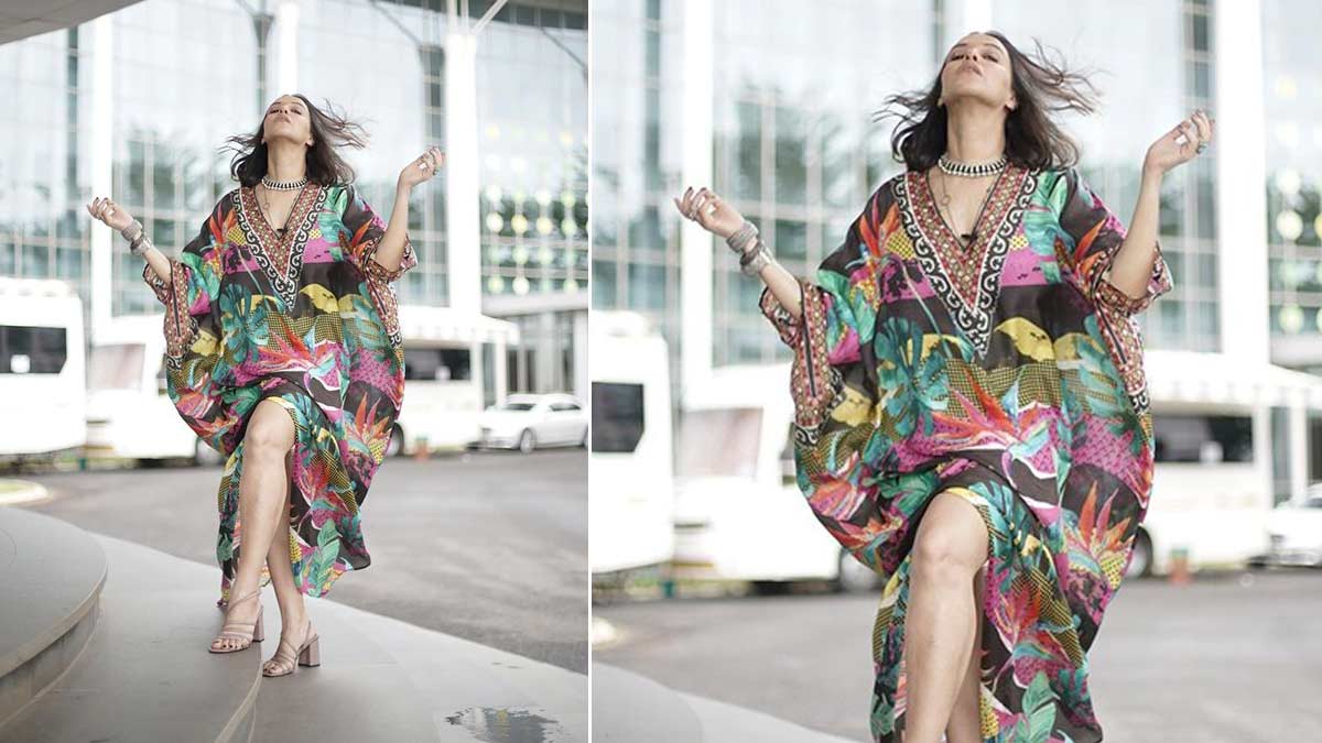 oversized kaftan