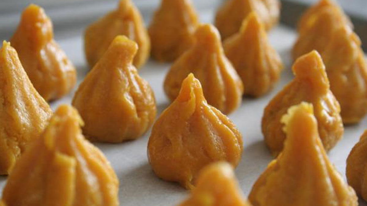 श्रीखंड मोदक shrikhand modak