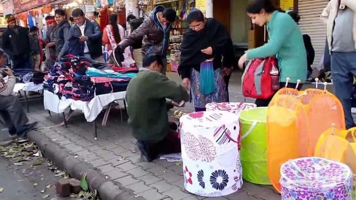 street market in chandigarh