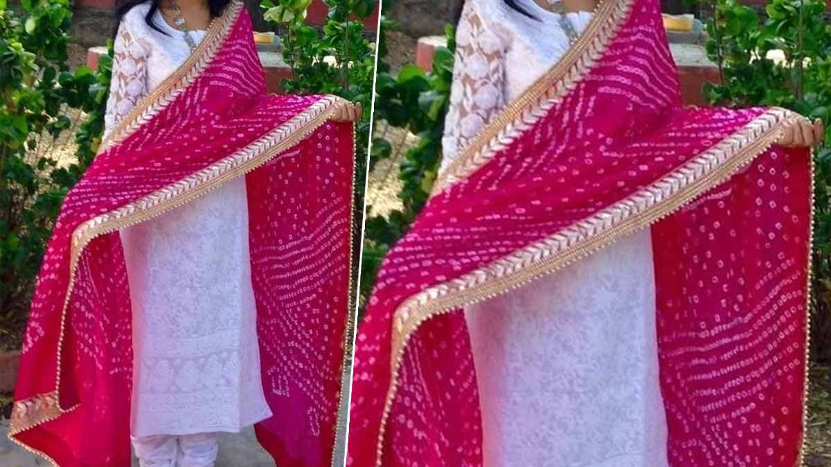 चुनरी प्रिंट वाले दुपट्टे styling tips for females