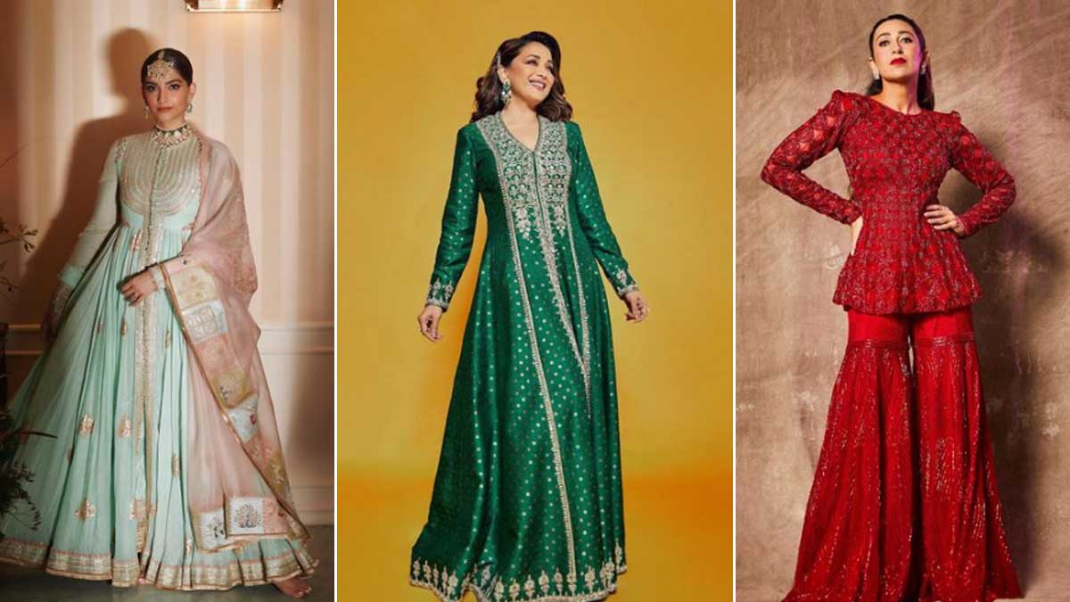 suit designs for karwa chauth