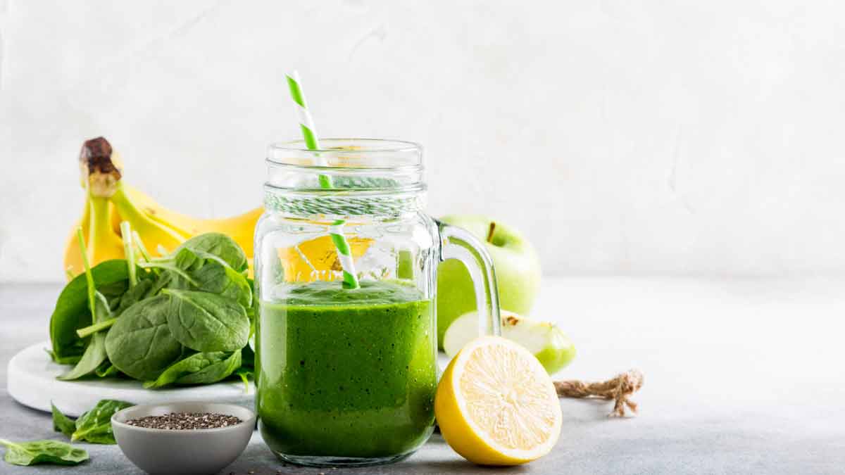 vegetable green smoothie