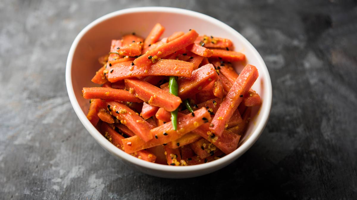  types of carrot pickle for winter