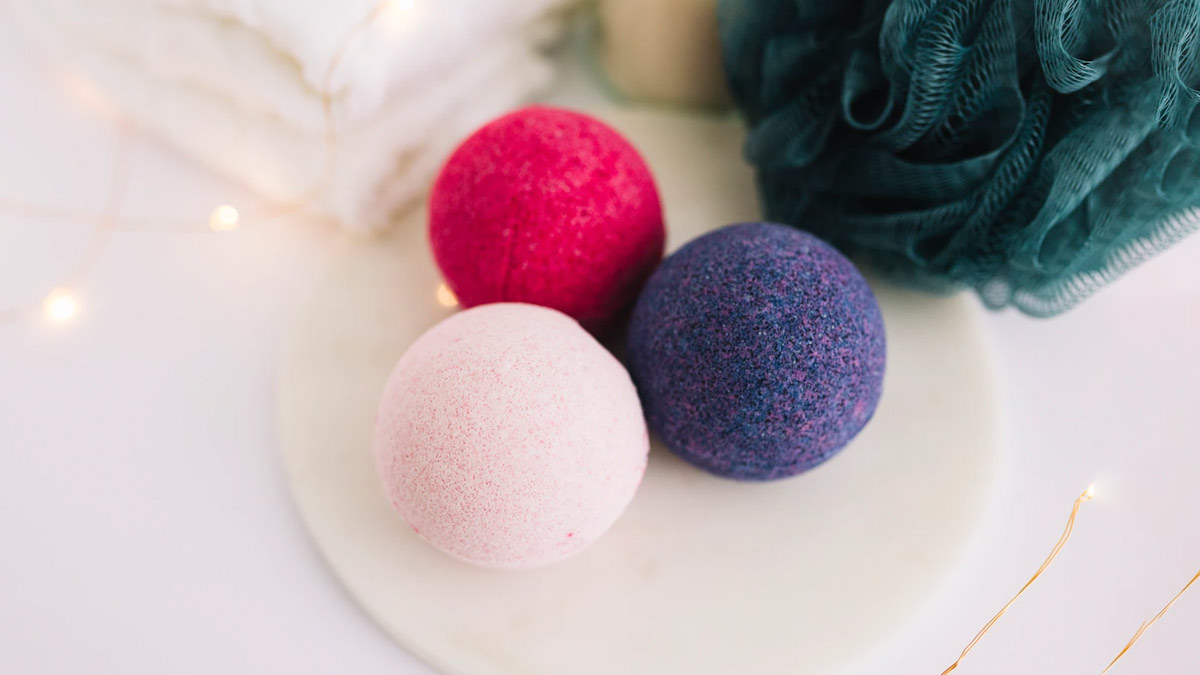 Mica Powder Bath Bombs Homemade माइका पाउडर से बनाएं बाथ बॉम्बMica