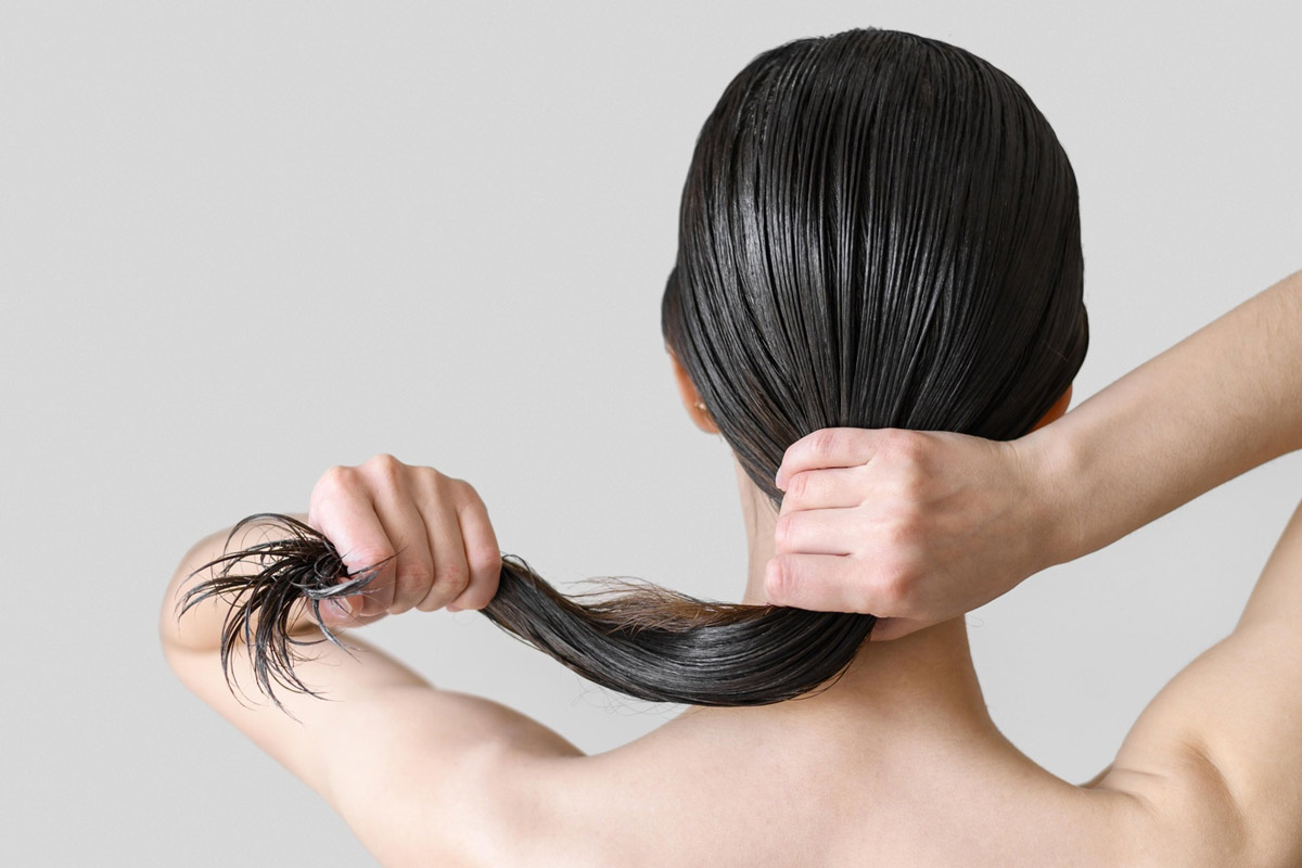 How to apply hair mask