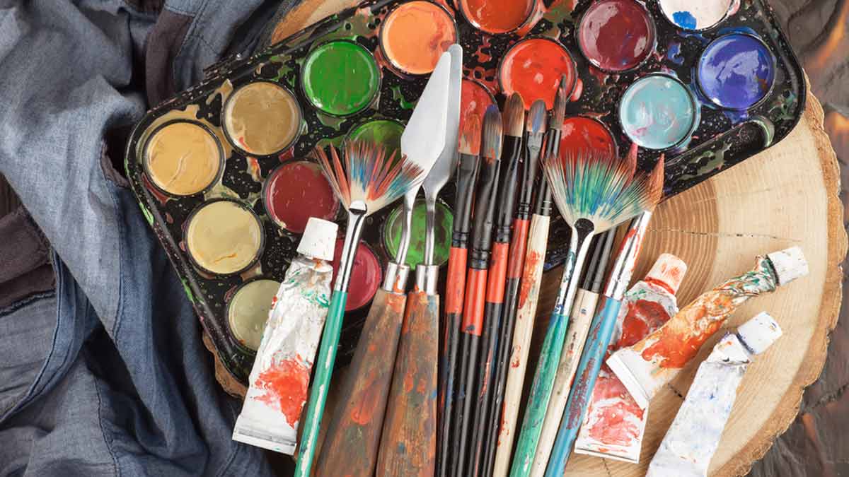 How to make paint brushes soft again