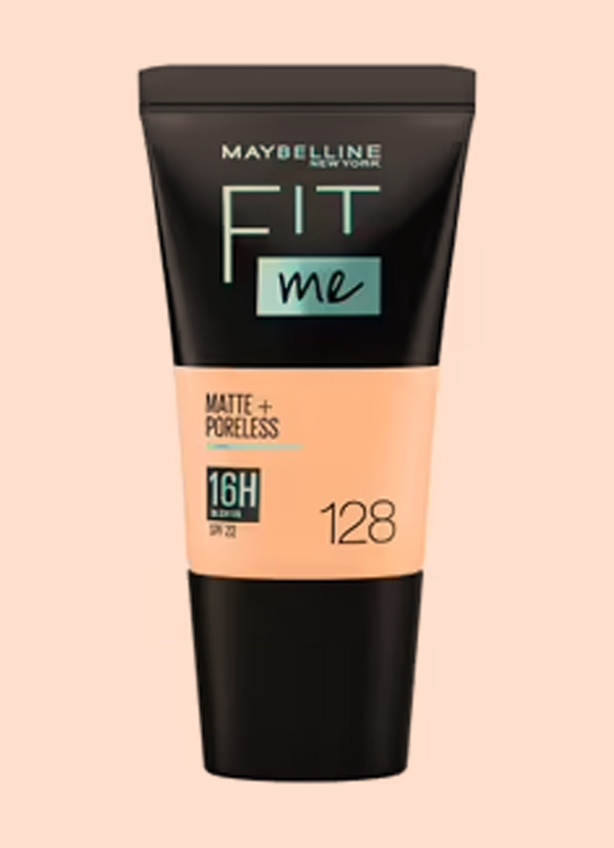 Maybelline New York Fit Me Matte+Poreless Liquid Foundation Tube