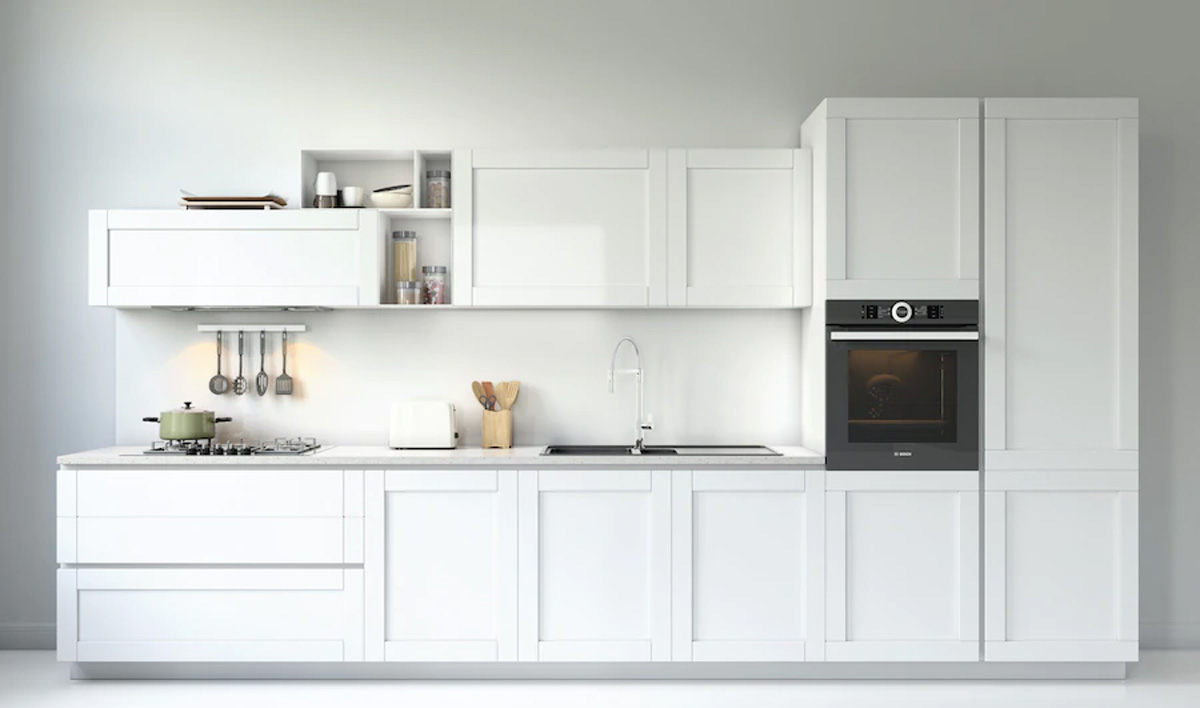 White kitchen cabinet designs