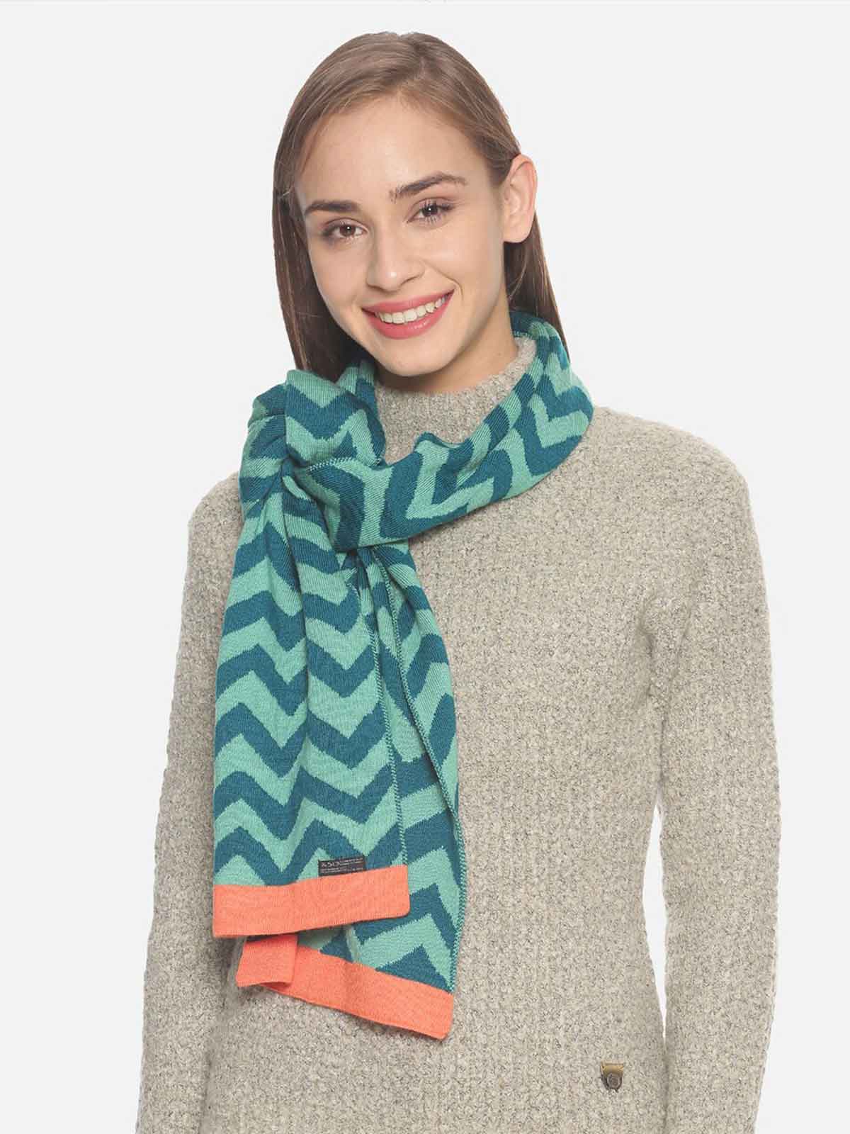 Zig Zag Printed Muffler