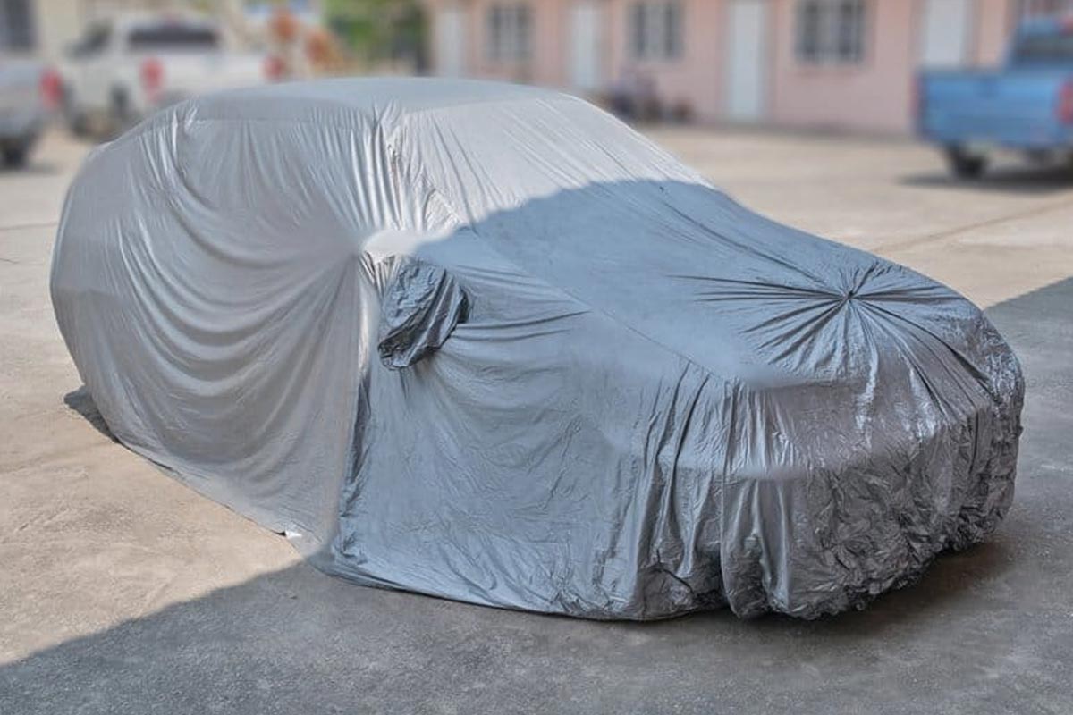 Washing deals car cover