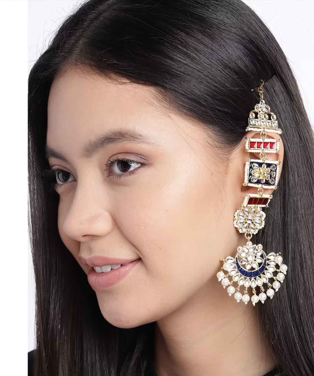 chain earrings designs 