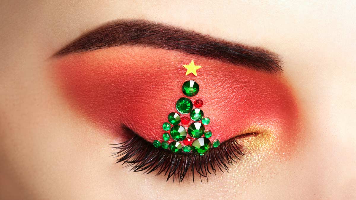 christmas eye makeup looks hindi