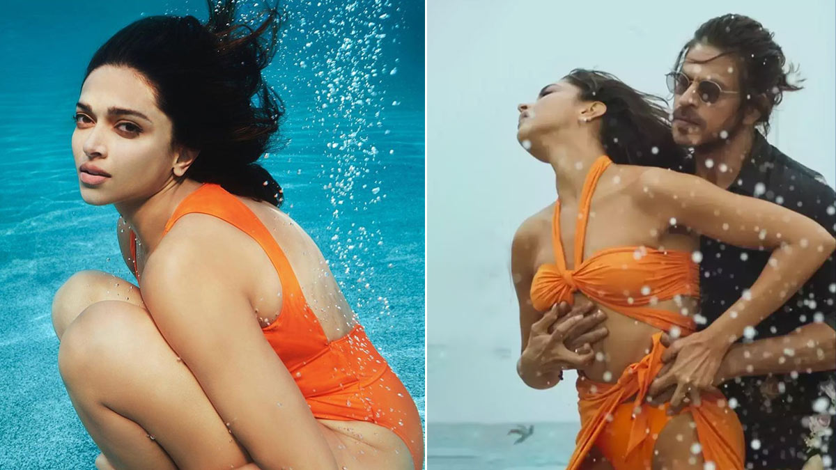 deepika gets trolled for wearing safrron outfit