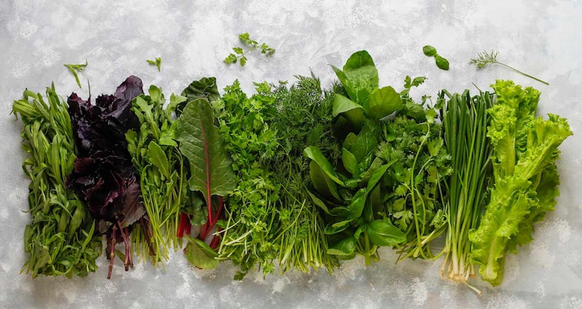 eat green vegetables