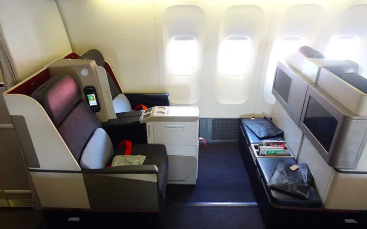 facilities in business class
