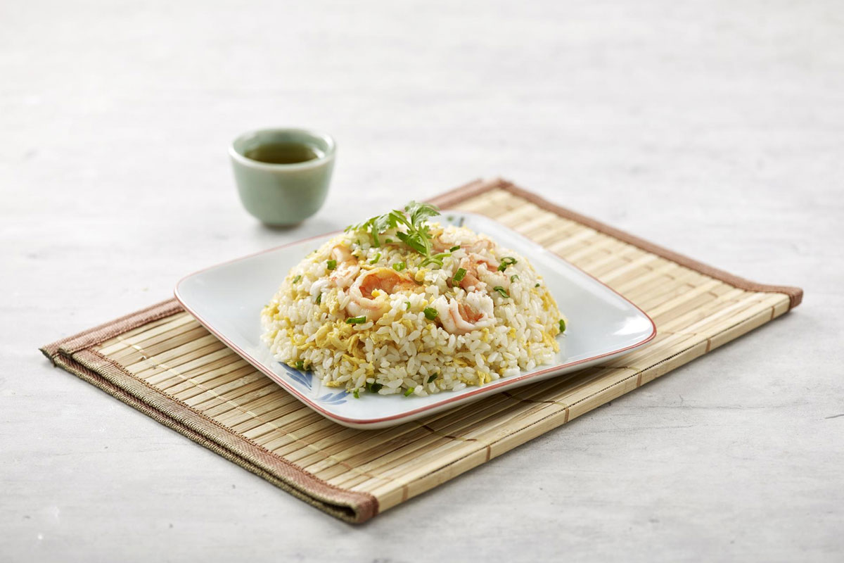 garlic egg fried rice