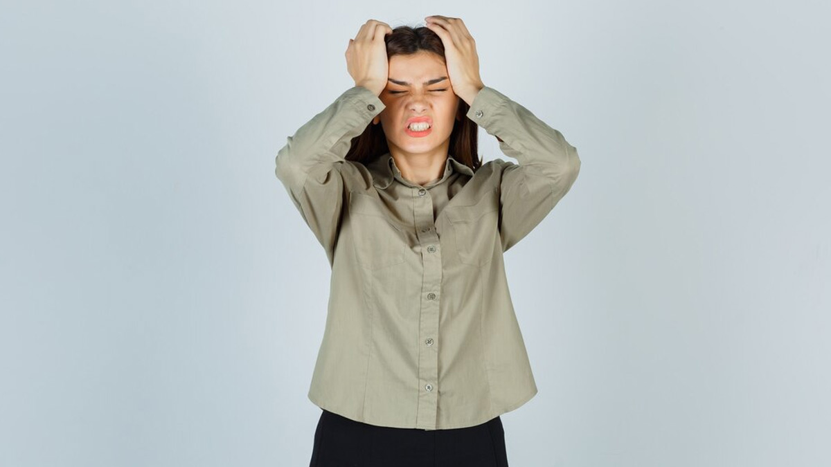 girl get tensed on periods