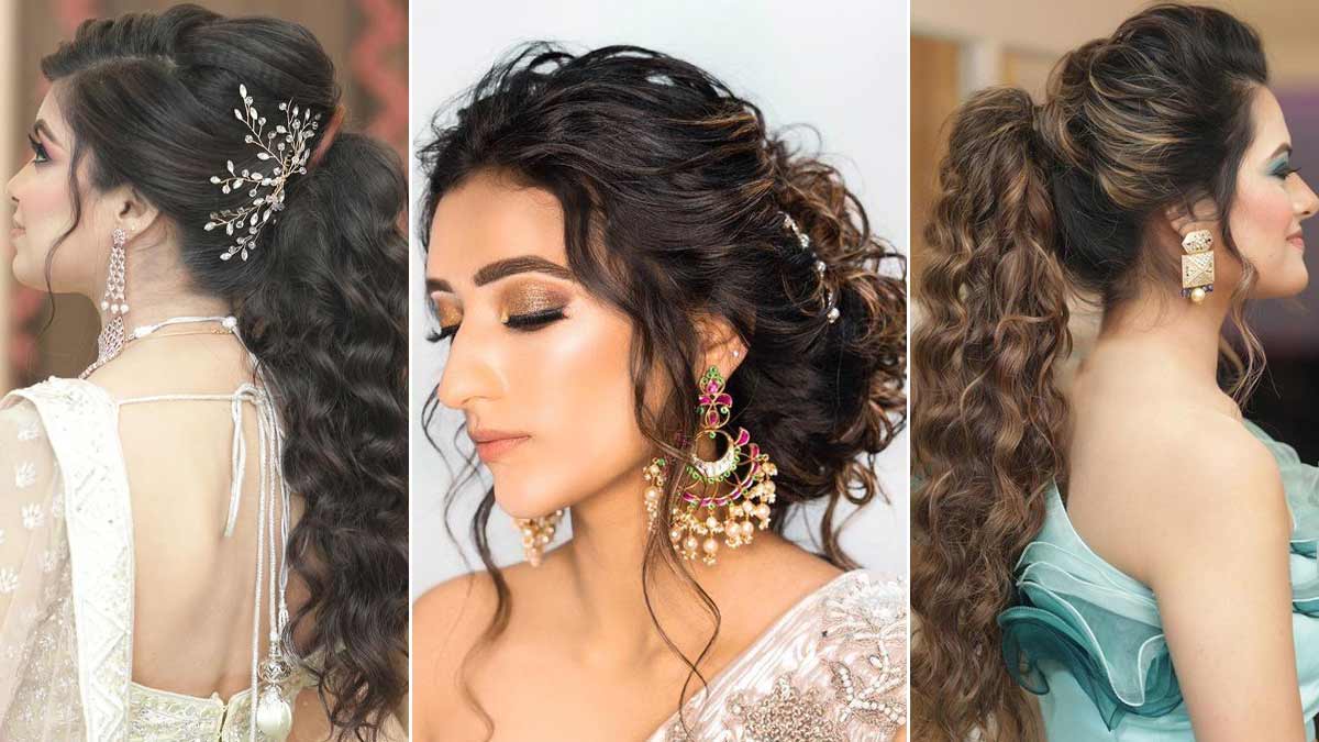 Hair Style With Gown  गउन क सथ हयर सटइल  Gown Ke Sath Hair Style   latest hair style with gown  HerZindagi