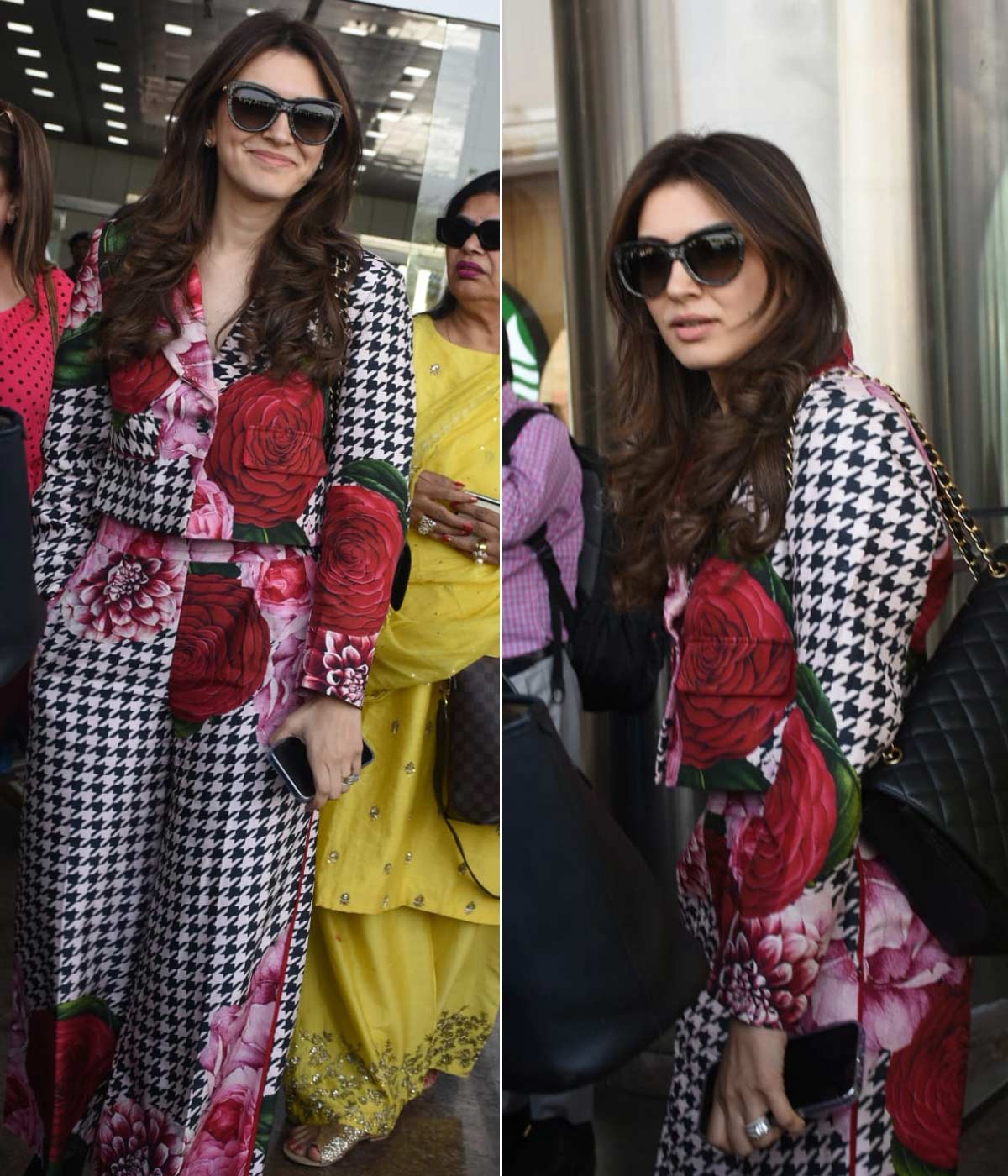 hansika motwani airpot look