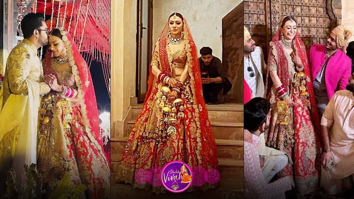 hansika motwani wedding look in hindi