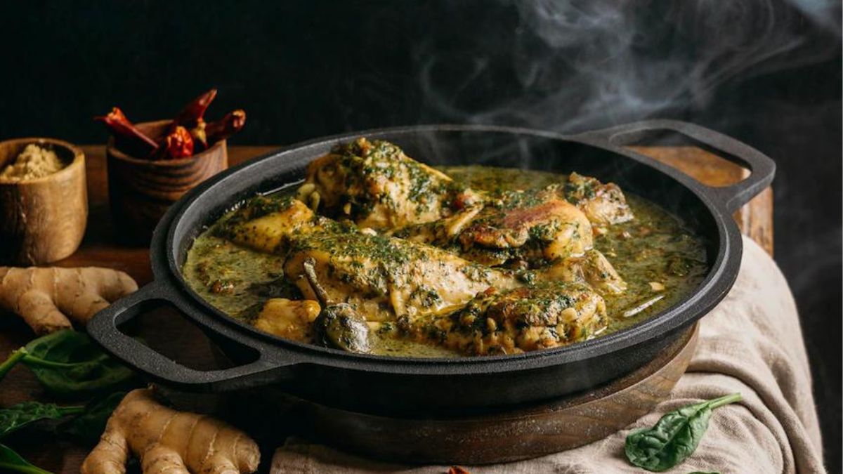 hariyali chicken recipe