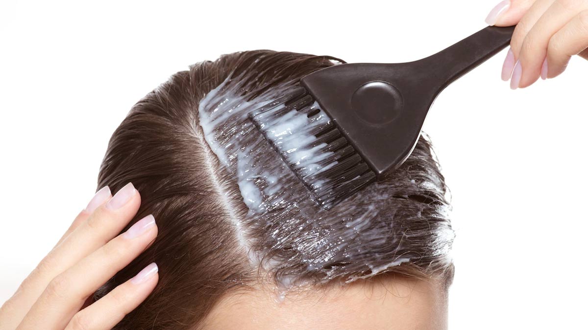 how to apply hair mask at home