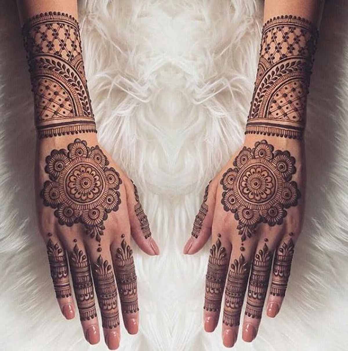 jaal mehndi mandala art designs