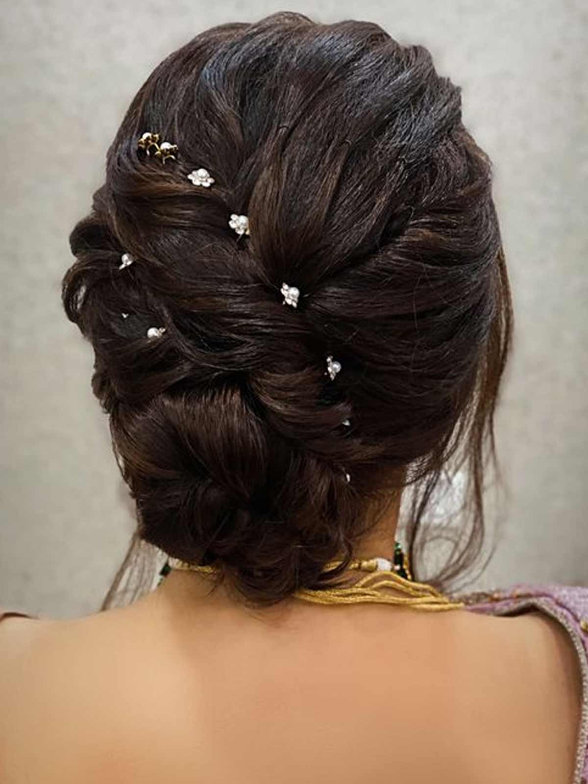 knot bun hair style