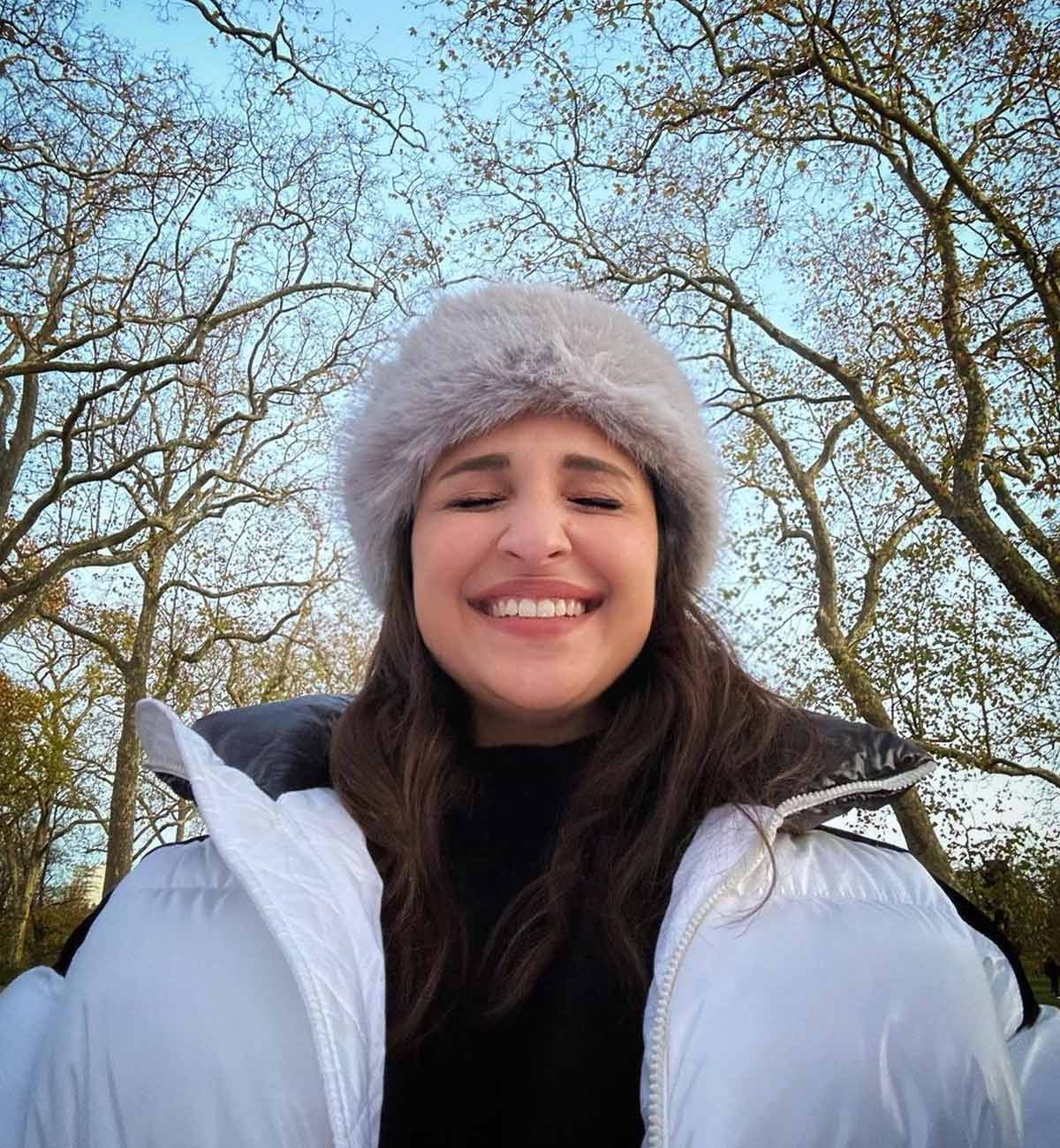 layering parineeti chopra winter travel tips