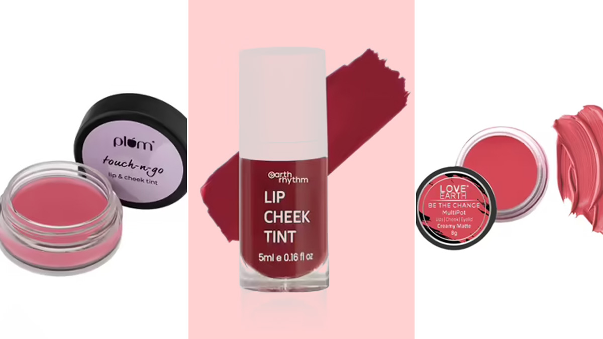 lip and cheek tints under  from nykaa