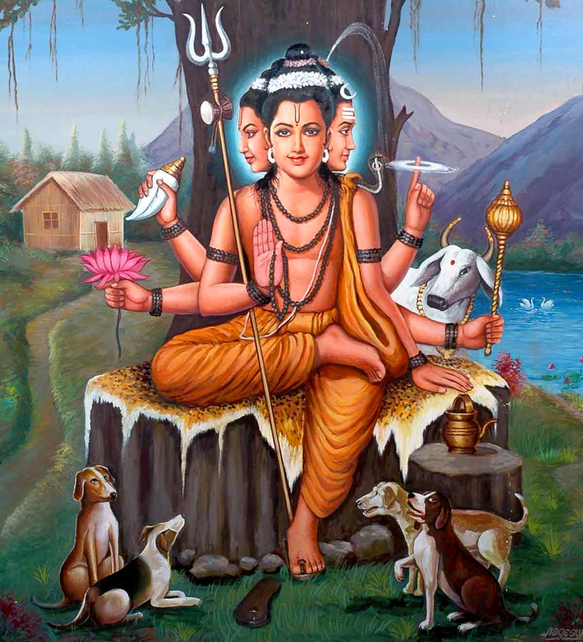 Lord Dattatreya | भगवान दत्तात्रेय और पूर्णिमा | Margashirsha Purnima ...