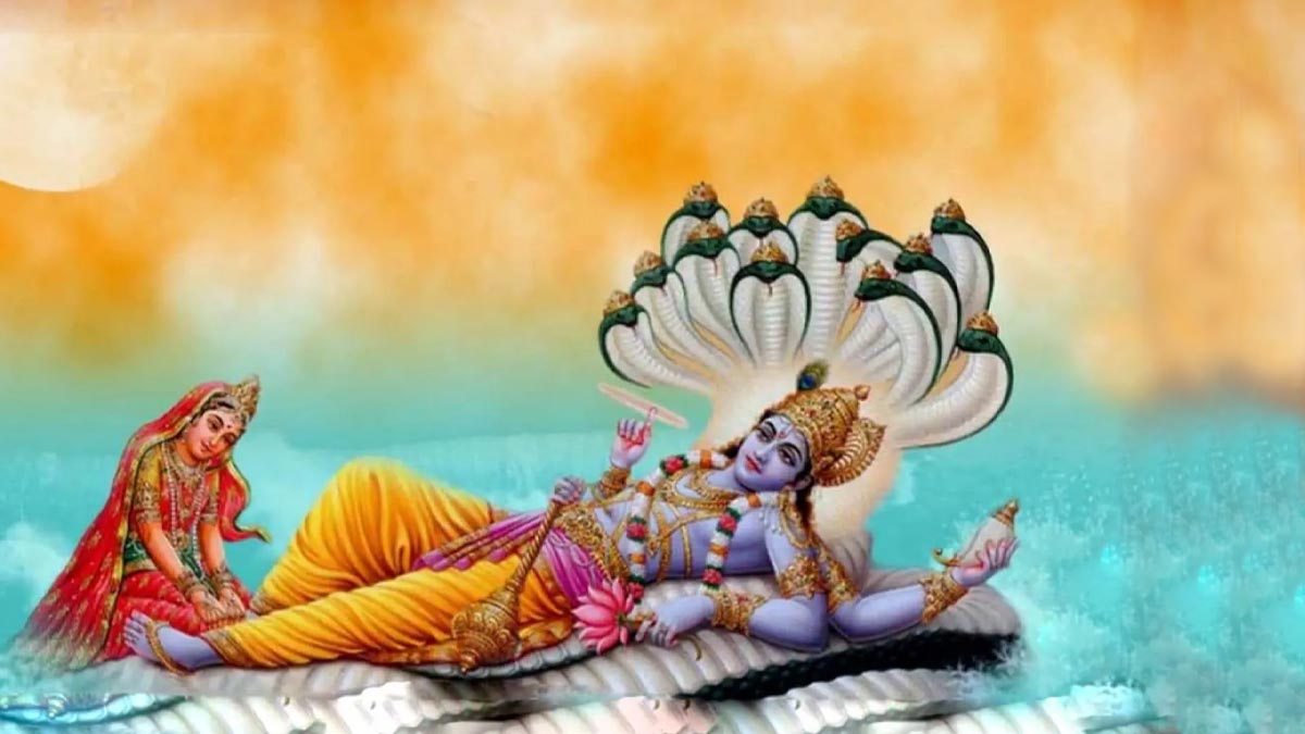 Goddess Lakshmi And Lord Vishnu | भगवान विष्णु और ...